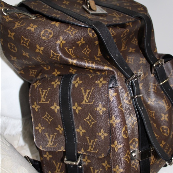 Louis Vuitton Monogram MacassarChristopherBackpack - Picture 3 of 14